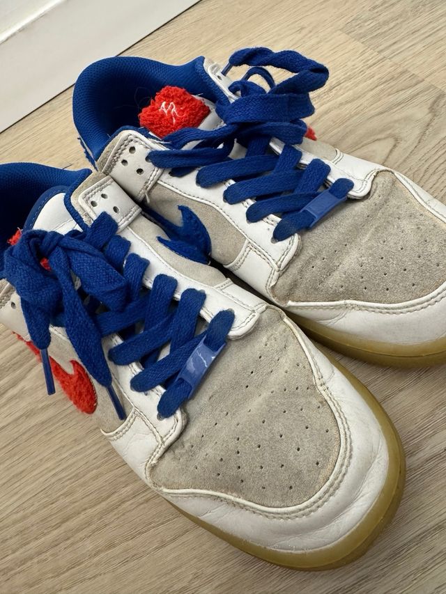 Nike Dunk SB Low Azul Blanco Rojo 28 cm