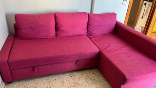 Sofá cama ChaiseLongue 4 Plazas con Almacenamiento
