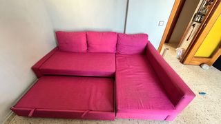 Sofá cama ChaiseLongue 4 Plazas con Almacenamiento