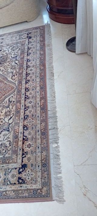 Alfombra de lana grande multicolor