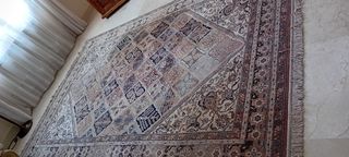 Alfombra de lana grande multicolor