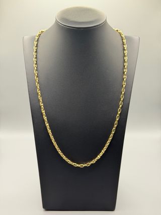 Ref299 Cadena maciza de oro de 18k