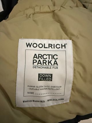 Woolrich Arctic Parka Nero Tg. M