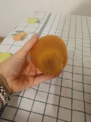 Set 2 candele arancioni