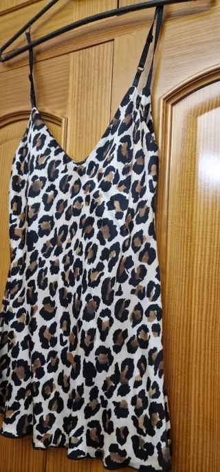 Blusa con estampado de leopardo