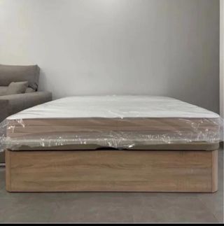 Base de cama de madera