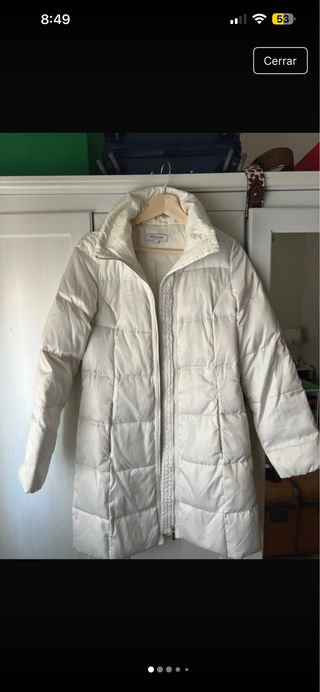 Abrigo Morgan blanco