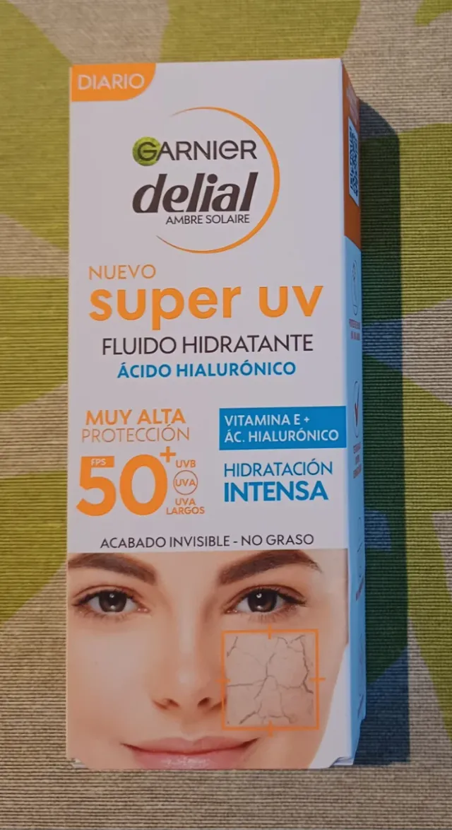 Garnier Delial Super UV Fluido Hidratante SPF 50