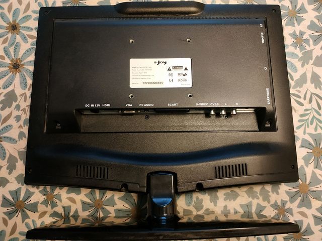 TV Monitor i-Joy LED 14" a 12V