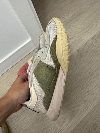 Zapatillas Tommy Hilfiger Beige/Verde