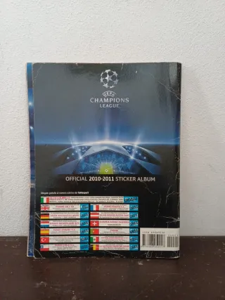 Album Calciatori Panini Champions 2010-2011