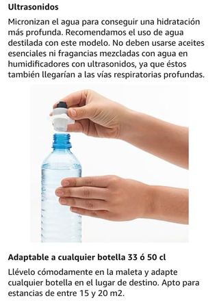 Humidificador de viaje BONECO