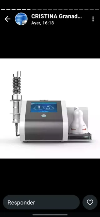 Máquina de vacumterapia y rodillos