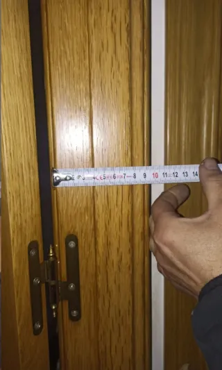 Puertas de roble en buen estado