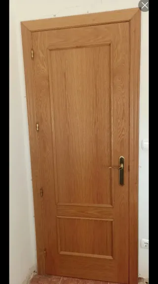 Puertas de roble en buen estado