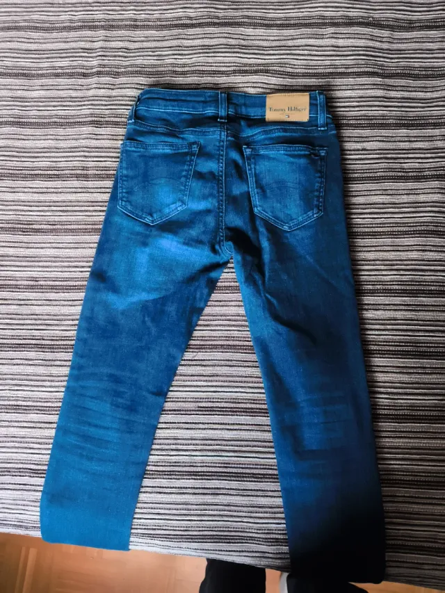 Pantalones Tommy Hilfiger niño azul