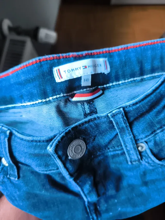 Pantalones Tommy Hilfiger niño azul