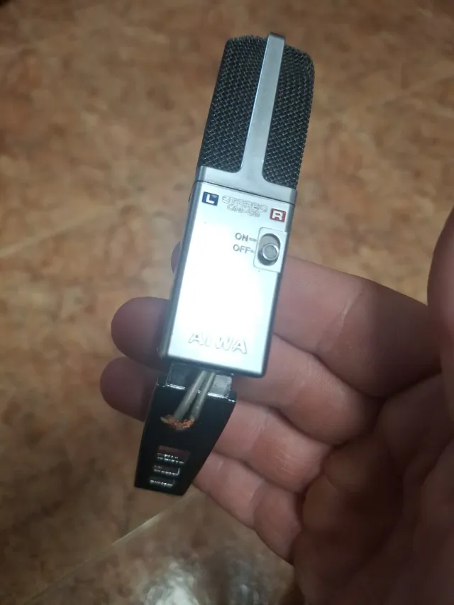 Micrófono Estéreo Aiwa CM-30 Condensador