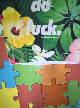 Sudadera floral Just do fuck