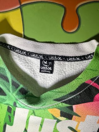 Sudadera floral Just do fuck