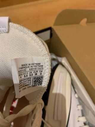 Converse Chuck Taylor Lift Platform Blancas