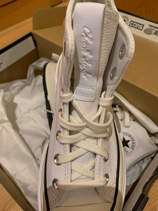 Converse Chuck Taylor Lift Platform Blancas