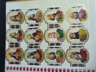 Colección de vitolas de reyes