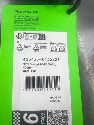 Manillar Syncros Carretera Carbono