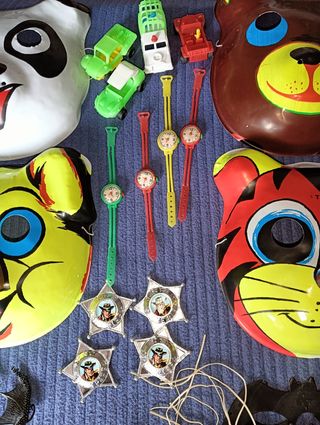 Lote Fiesta Infantil: Máscaras y Juguetes