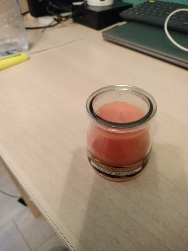 Vela perfumada Canela en Rama tarro cristal