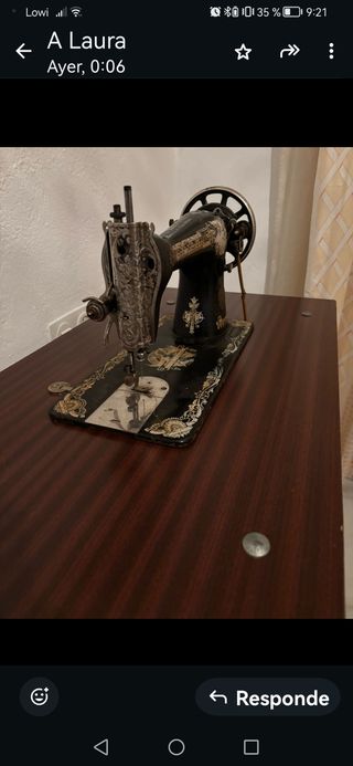Máquina de coser Sigma antigua. Buen estado.