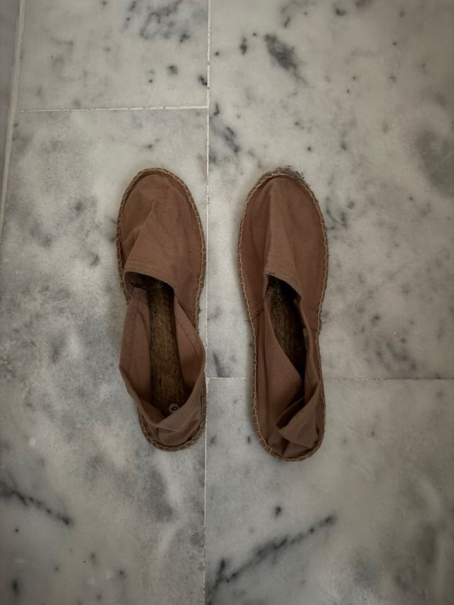 Alpargatas Beige y Marrones