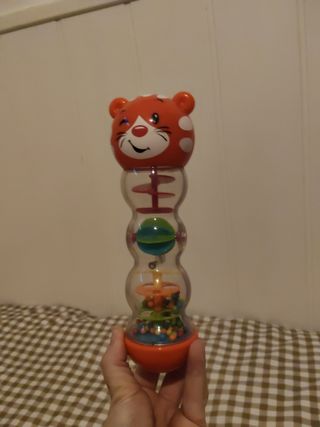 Sonajero bebé tigre