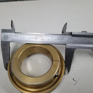 Polea Bomba Agua Kart para eje de 50mm.