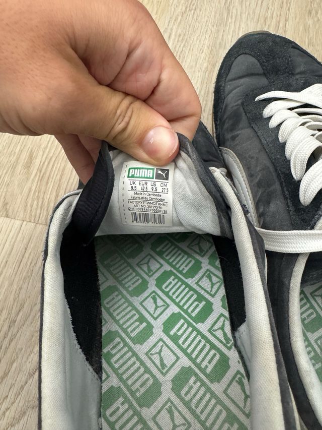 Zapatillas Puma Whirlwind Negras y Blancas