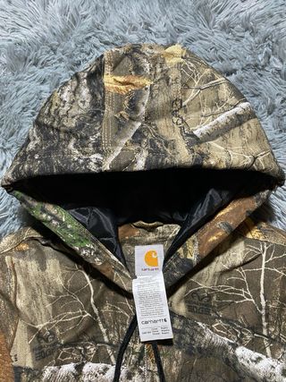 Jacket Carhartt Rework Realtree Harrington Bomber