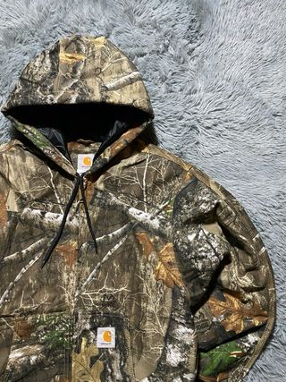 Jacket Carhartt Rework Realtree Harrington Bomber