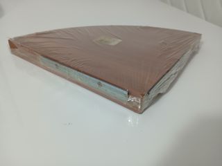 Mensola Angolare Legno Ciliegio 25x25