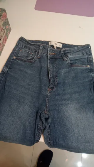 Vaqueros Mango Rectos Talla 38