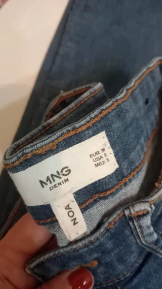 Vaqueros Mango Rectos Talla 38