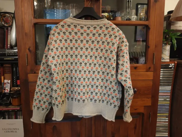 Chaqueta calentita de flores t.XL