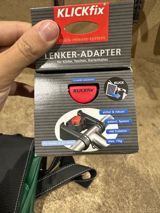 Bolso frontal semipiel para manillar