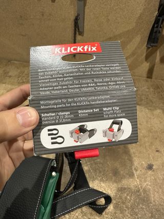 Bolso frontal semipiel para manillar