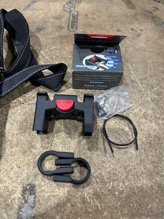 Bolso frontal semipiel para manillar