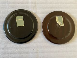 Coppia piatti decorativi egiziani vintage