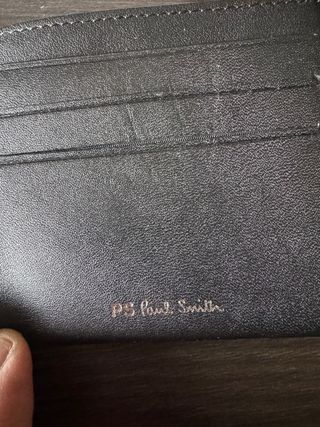 Portafoglio Paul Smith Pelle Nero Stripes