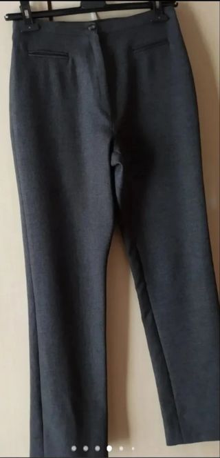 Completo giubbino e pantalone donna grigio