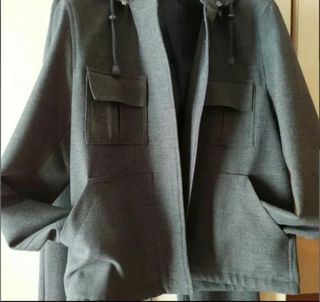 Completo giubbino e pantalone donna grigio