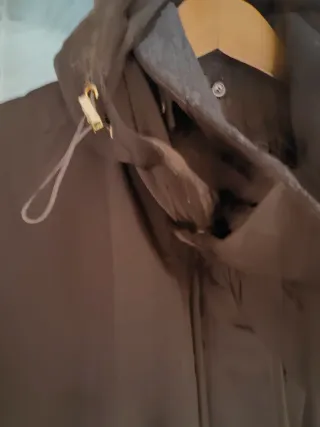 Parka Purificación García Talla M Marrón