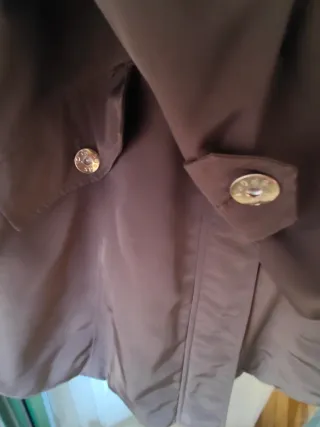 Parka Purificación García Talla M Marrón